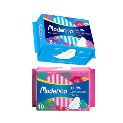 Un buon prezzo. Pad sanitario alato respiratorio di cotone per l' igiene femminile in linea
