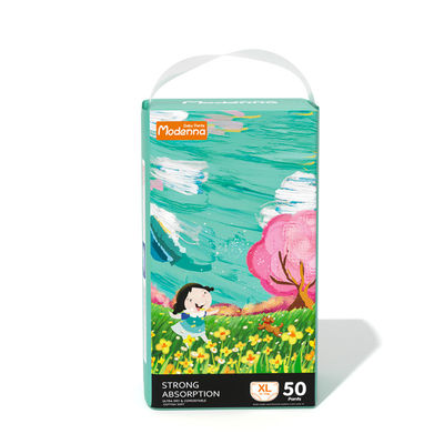 Un buon prezzo. Colore personalizzato per il massimo assorbimento e comfort pannolino per bambini in linea