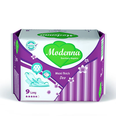 SGS molle ultra spesso sanitario FDA dei cuscinetti sanitari di cura del tovagliolo delle donne non tessute dell'OEM