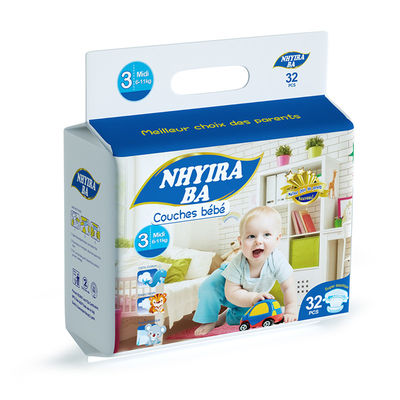 Un buon prezzo. I pannolini eliminabili stampati TUV/iso respirabili morbidi del pannolino del bambino hanno approvato in linea