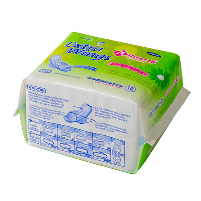 Il tovagliolo sanitario delle donne naturali ha personalizzato i cuscinetti di signora Soft Touch Sanitary