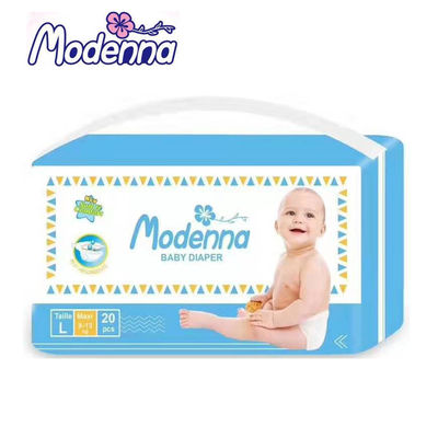 Cotone molle respirabile dei pannolini eliminabili amichevoli di Eco di stile del nastro per il bambino