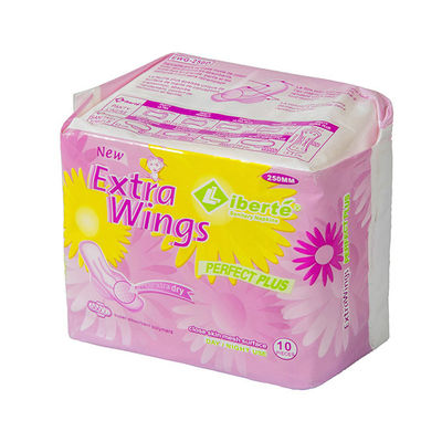 OEM durante la notte femminile sanitario tutto il naturale eliminabile dei tovaglioli del cotone