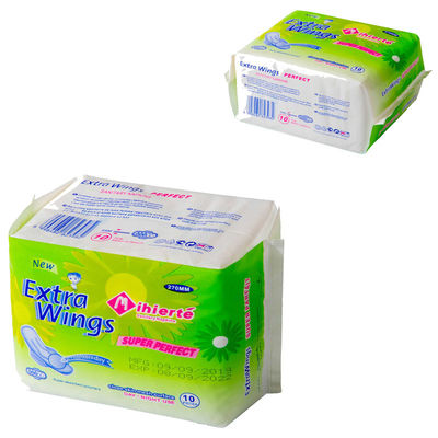 Assorbenti igienici alati cotone del tovagliolo sanitario ultra leggermente 285mm di uso di notte di igiene