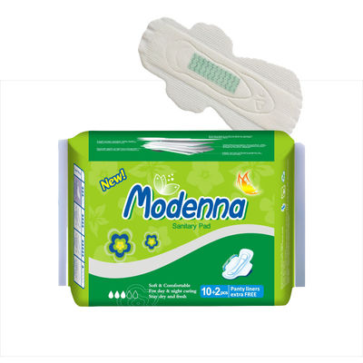 Anione eliminabile quotidiano Maxi Sanitary Napkins dei cuscinetti sanitari di uso del cotone