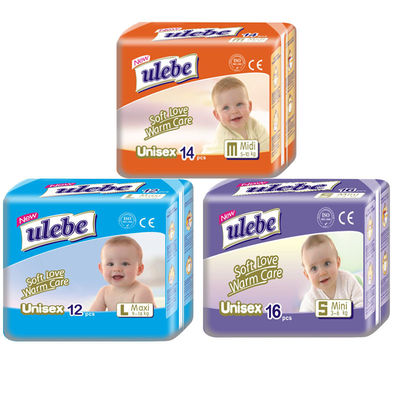 Pannolini neonati eliminabili del nastro del bambino del pannolino del grado ultra assorbente della mutanda A