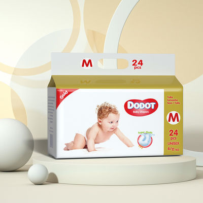 Panno molle biodegradabile del grado A del cotone bianco neonato all'ingrosso di fabbricazione di Heeppo come il pannolino eliminabile di FilmBaby