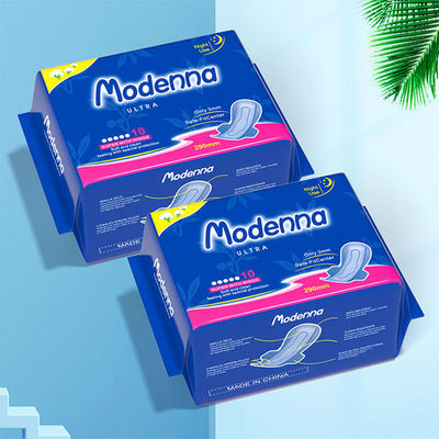 Un buon prezzo. Cuscinetto sanitario di comodità assorbente eccellente eliminabile del tovagliolo sanitario del cotone in linea