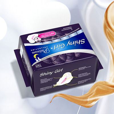 Un buon prezzo. Cuscinetti sanitari non tessuti Logo Disposable Female Period Pads su ordinazione biodegradabile in linea