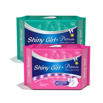 Assorbimento del cotone ultra sottile eliminabile del tovagliolo sanitario di signora Care Night Use alto