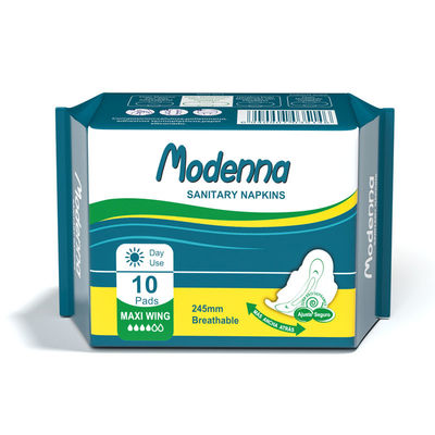 Un buon prezzo. Cotone organico biodegradabile eliminabile femminile ultra sottile del tovagliolo sanitario in linea
