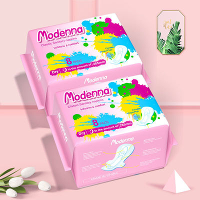 Un buon prezzo. L'assorbente igienico del cotone molle riempie femminile ultra sottile più i cuscinetti mestruali di dimensione in linea