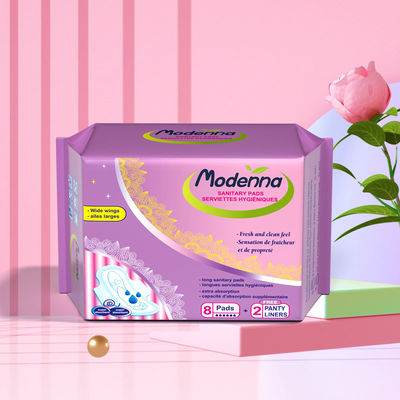 Un buon prezzo. L'assorbente igienico femminile riempie i tovaglioli sanitari dell'anione eliminabile impermeabile del cotone in linea