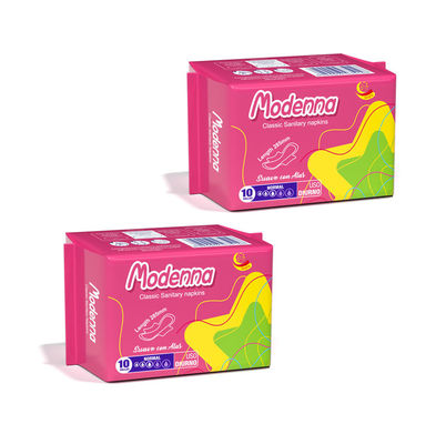 Un buon prezzo. Ion Bamboo Daily Use Sanitary riempie spesso extra-lungo fisiologico per le donne in linea