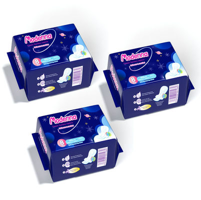 Un buon prezzo. Capacità di assorbimento eccellente biodegradabile sanitaria non tessuta femminile dei cuscinetti 290mm in linea