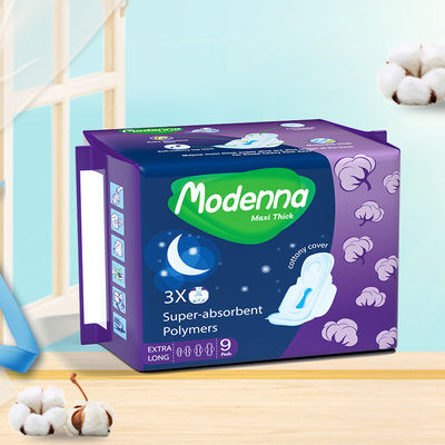Un buon prezzo. Fabbrica Hot Sell Oem Dry Surface Band Nome Accu sanitario all'ingrosso Accu mestruale per donne Accu sanitario donna con menta in linea