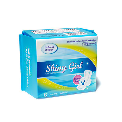 Un buon prezzo. Pad sanitario per tovaglioli ad anioni di cotone per donne con ioni negativi in linea
