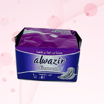 Un buon prezzo. Pad di tovagliolo sanitario super sottile ad ala per l'uso notturno lungo in linea