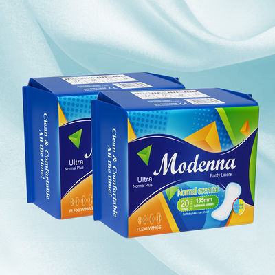Un buon prezzo. Cotton Soft Non Woven Topsheet Donna Servizio sanitario Ala Tipo 285mm in linea