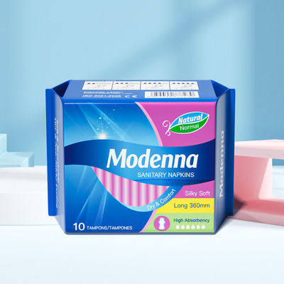 Un buon prezzo. Dispositivi per uso notturno Long 335mm Pad sanitari per le donne Servizio sanitario in linea
