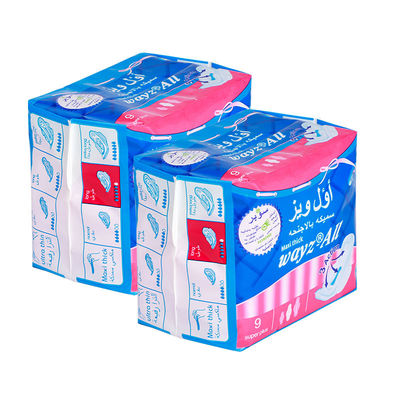 Un buon prezzo. Servizi igienici di cotone bianco di alta qualità Servizi igienici di marca Impressione blu Servizi igienici Oem Servizi igienici in linea