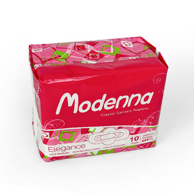 di alta qualità Cotton personalizzato Acconciature igieniche asciugamani igienici Ultra-sottile alato biodegradabile pannolino sanitario femminile