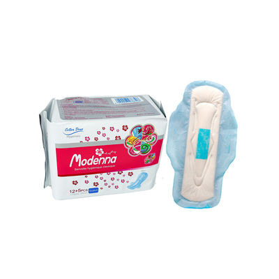Un buon prezzo. Acconciature monouso per donna di cotone Acconciature igieniche mestruali per donna tovagliolo con ali in linea