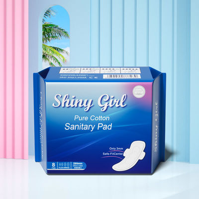 Un buon prezzo. Prezzo basso pad sanitario per signore pad sanitario per donne tovagliolo sanitario per uso notturno prodotto igienico pad biologici in linea
