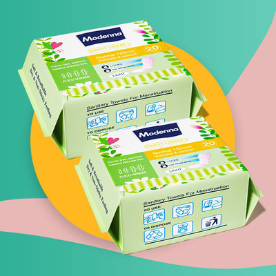 Un buon prezzo. Nuovo arrivo Disposable Hygienic Soft Cotton Women Pads Napkins Organic Natural Lady Sanitary Napkin Manufacturer in linea