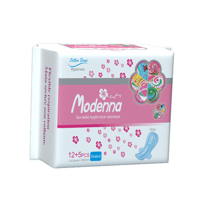 Ingrosso di alta qualità super assorbente notte utilizzo 290mm monouso a basso costo Anion pad sanitari donna per le donne