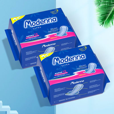 Un buon prezzo. Perfume naturale uso notturno allungamento 290 mm pad mestruale donna donna pannolini sanitari impermeabili in linea