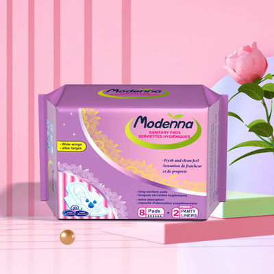 Un buon prezzo. Donne cotone ultra sottile cuscinetti sanitari notturni sanitari coreani usa e getta in linea