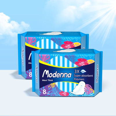 Un buon prezzo. Pads per le mestruazioni per donne ultra spesse Pads per le mestruazioni per donne su misura Super assorbimento Pad sanitari organici monouso in cotone in linea
