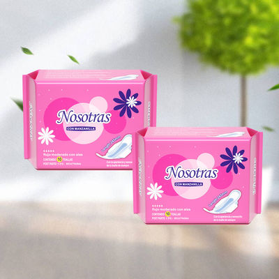 Un buon prezzo. Prezzo economico Pad sanitario senza ali 155MM per le donne Pad sanitario usa e getta in linea