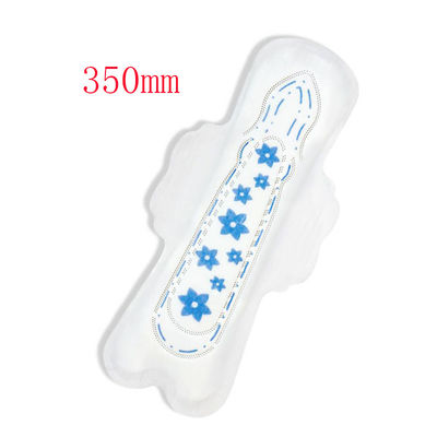 Un buon prezzo. Al dettaglio Super Soft White Blue Chip Disposable 350mm Pad Sanitario Per Donna in linea