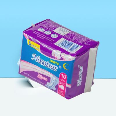 Un buon prezzo. Etichetta privata Ultra Soft Uso quotidiano 280mm Pad per donne Servizi igienici usa e getta in linea