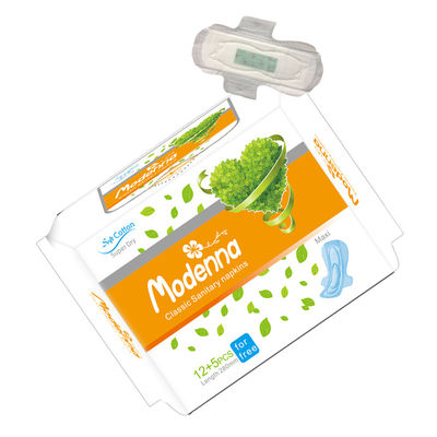 Vendita a caldo Prezzo di fabbrica Servizio sanitario Super morbido Puro cotone Pad sanitari Esportazione in Russia