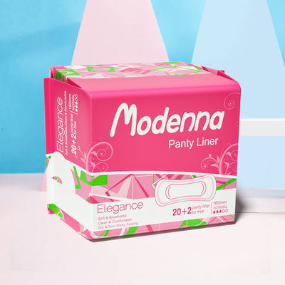 Biodegradabile donna donna cotone sanitario organico tovaglioli per donne panty liner