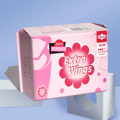 Un buon prezzo. Prodotti igienici monouso 290 mm Servizio sanitario Donna Pad mestruale con ali in linea