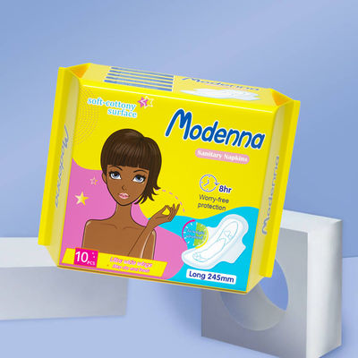 Un buon prezzo. Pad per donne ultra sottili pad per il ciclo mestruale per donne Super assorbimento personalizzato Pad sanitari organici monouso in cotone in linea