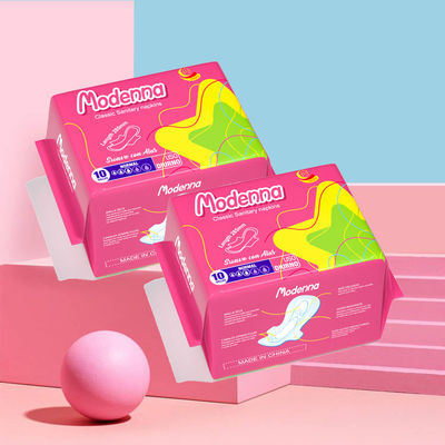 Un buon prezzo. Acconciature igieniche agli anioni di 280 mm all'ingrosso Acconciature igieniche ultra sottili super assorbenti per donne in linea