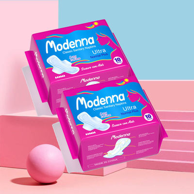 Produttore di tovaglioli igienici in cotone organico di grande taglia Anion 340 mm Pad sanitari all'ingrosso usa e getta