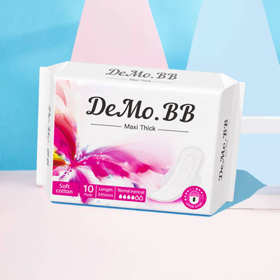 Servizi igienici all'ingrosso Pad morbidi pad per il periodo Anion Pad con ali per l'igiene Prodotti femminili Donne Maternità di cotone
