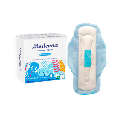 Un buon prezzo. Pad mestruale femminile a forma di ali bianchi per un maggiore assorbimento e una protezione discreta in linea