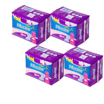 Un buon prezzo. 50-200ml Absorption Capacity Disposable Sanitary Napkin with Adhesive in Rectangle Design in linea